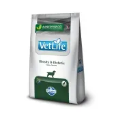 Ração Vet Life Natural Obesity e Diabetic Cães Adultos Obesidade e Diabetes